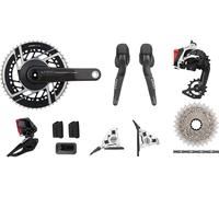 SRAM Groupe Red E1 AXS HRD FM 2x12 vitesses 37-50 noir 172.5 mm 37-50. 10-28