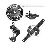 Sram Eagle 90 Groupset Argenté 170 mm 32t / 10-52t Black