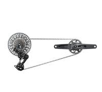 Sram Gx Axs Eagle Dub Wide Groupset Argenté 170 mm 32t / 10-52t