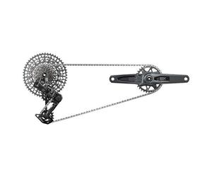 SRAM GX T-Type Eagle Transmission Groupset - Plateau 32T, contrôleur AXS POD, Cassette 10-52t, dérailleur arrière, chaîne (170 mm)