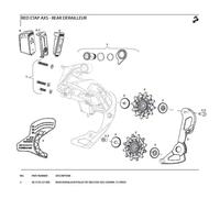 SRAM Kit galets de dérailleur Red eTap AXS – Céramique – 12 vitesses