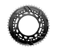 Sram Force E1 Axs 2x12s Tm Threaded Chainring Argenté 48/35t Black / Silver