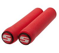 SRAM Poignées Locking 129 mm Single Clamp mousse VTT rouge et noir