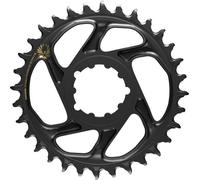 SRAM Kettenblatt X-Sync2 SL Eagle Boost 32 Z.,gold,Alu,offset 3mm,DM,11/12-f., schwarz