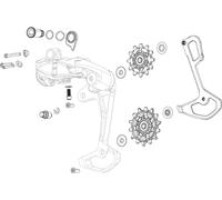 Articulation b pour derailleur sram 90 t type eagle