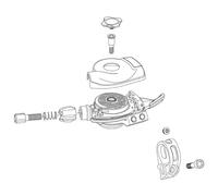 SRAM Kit de couvercle pour poignée de changement Eagle 70 noir