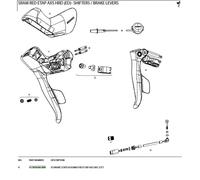 Sram Kit De Levier Red Etap Disc Axs Left