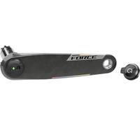 Sram Force E1 Wide Dub Left Crank With Power Meter Argenté 172.5 mm Black