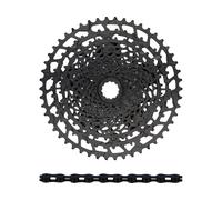 SRAM Kit d'Usure Cassette NX Eagle PG-1230 + Chaîne Eagle 12vit. noir 11-50