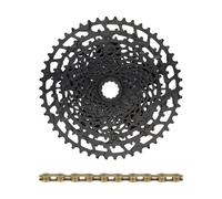 SRAM Kit d'Usure Cassette NX Eagle PG-1230 + Chaîne Eagle 12vit. noir 11-50
