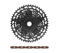 SRAM Kit d'Usure Cassette NX Eagle PG-1230 + Chaîne Eagle 12vit. noir 11-50