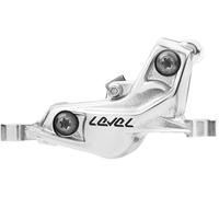 Sram Level Ultimate Stealth Étrier de Frein à Disque - Avant/arrière Support de Poteau 4 Pistons Argent C1