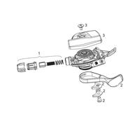 SRAM Levier F. Trigger X01 Droit