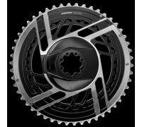 SRAM Lot de 2 Plateaux Rouges - 48/35t, 2 x 12 Vitesses, 8 boulons à Montage Direct, Noir/Argent, E1