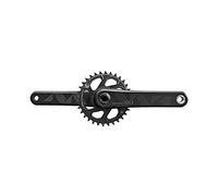 SRAM manivelle Xx1 Aigle BB30Ai pour Cannondale, 175 W Noir 12 Vitesse 30T X-Sync 2 Montage Direct Chainring (BB30 Roulements Notincluded): 175mm Noir
