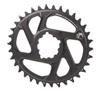 SRAM Plateau X-Sync 2 Ovale Eagle 34 dents – Montage Direct, Offset 6 mm, Aluminium – Mixte, Noir
