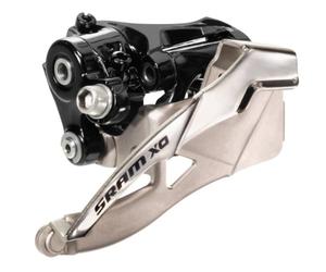 Sram MTB X0 Front Derailleur, 2 x 10 Speed 31.8/34.9 mm Low Clamp Bottom Pull