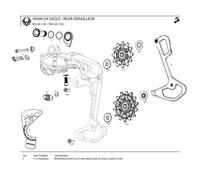 Sram Patte De Dérailleur Rear Inner Cage Gx Eagle Lunar