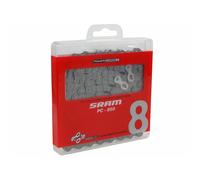 Sram pc 850 power chain ii chaîne 1 pièce 8 vitesses 114 maillons gris gris