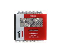 Sram Pcx1 Solidpin Powerlock Road/mtb Chain Argenté 118 Links