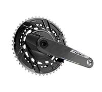 Sram Force Axs E1 Dub Threaded Crankset With Power Meter Argenté 172.5 mm / 50/37t