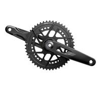 SRAM Pédalier Rival - 175 mm, 12 Vitesses, 46/33t, Montage Direct à 8 boulons, Broche Dub, Noir, E1