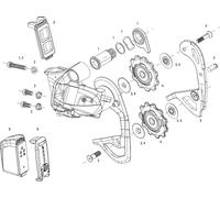 SRAM Pièces Détachées pour Dérailleur Arrière Red eTap® schwarz