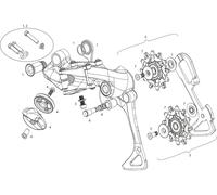 SRAM Pièces Détachées pour Dérailleur Arrière XX1/X01/X01DH/X1/EX1 1x11 universal. XX1/X01/X1 HEX