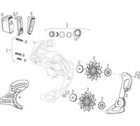 SRAM Pièces Détachées pour Dérailleurs Arrière Red / Force eTap AXS schwarz