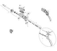 SRAM Pièces Détachées pour Levier de Frein Code R (B1) (2018) schwarz