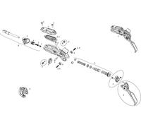SRAM Pièces Détachées pour Levier de Frein Code RSC (A1) (2018) coloré schwarz. Titan