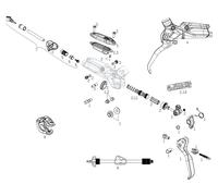 SRAM Pièces Détachées pour Levier de Frein G2 RSC (A1) (2020) schwarz
