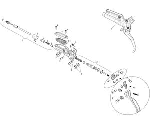 SRAM Pièces Détachées pour Levier de Frein Guide RS (A1) (2015) coloré universal