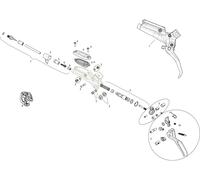 SRAM Pièces Détachées pour Levier de Frein Guide RS (A1) (2015) universal. 5er-Set mit Winkelschlüssel