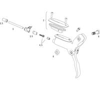 SRAM Pièces Détachées pour Levier de Frein Level schwarz