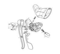 SRAM Pièces Détachées pour Levier de Frein/Vitesses Red 2013 / Red 22 silber