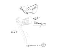 SRAM Pièces Détachées pour Levier de Frein/Vitesses Red / Force eTap AXS silber