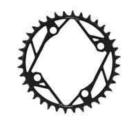 Sram T-type 104 Bcd Chainring Argenté 36t Black