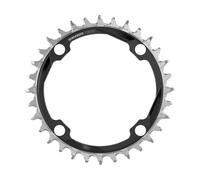 Sram Xx T-type Ochain Chainring Argenté 36t Black