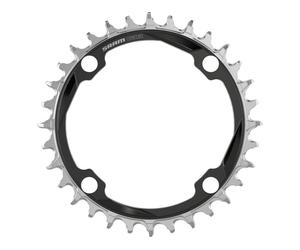 SRAM Plateau T-Type XX Eagle Transmission 4 Bras, 104 mm pour Ochain gris/noir