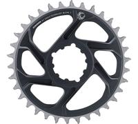 SRAM plateau X-Sync 2 Eagle DM 34Z,gris,alu,6mm offset,11.6218.047.003, gris