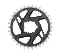 Plateau de remplacement GX Eagle Direct Mount X-Sync 12V forgé à froid couleur Gris Lunaire 34 dents décalées 6 mm