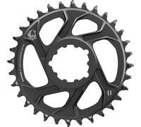SRAM plateau X-Sync2 SL Eagle Boost 36 Z.,noir,alu,offset 3mm,DM,11/12-f., noir