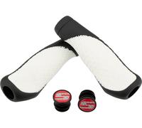 SRAM Poignées de guidon confort noir/blanc 133 mm