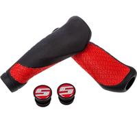 SRAM Poignées de guidon confort rouge/noir 133 mm