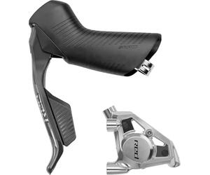 Sram Red eTap AXS HRD Levier de Vitesse/Frein et étrier à Disque hydraulique - Gauche/Avant, Montage Plat, décalage 20 mm, Tuyau de 950 mm,