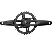 Sram Rival 1 Xplr Axs E1 Dub Wide Dm Crankset With Power Meter Argenté 160 mm / 42t Black