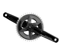 SRAM Rival Pédalier Mixte-Adulte, Aluminium Noir, 48-35