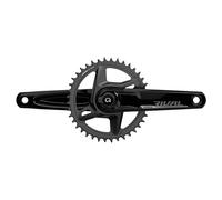Sram Rival Wide Axs Dub Direct Mount Crankset With Power Meter Noir 170 mm / 46t Black