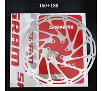 Sram-Rotor De Frein À Disque Hydraulique Pour Vélo,Pièces En Acier Inoxydable,160,180,203mm,2 Pièces - Type 160 180mm